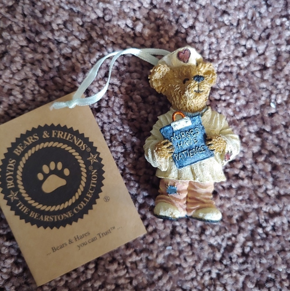 Boyd's bears Naomi have patience ornament